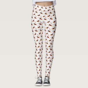 Jingle All the Dachshund Way Leggings