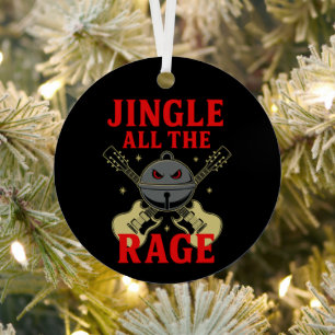 Jingle All the Rage – Heavy Metal Christmas Ornament