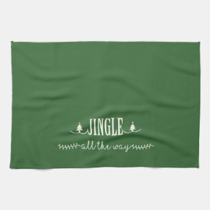 Jingle All The Way Kitchen Towel