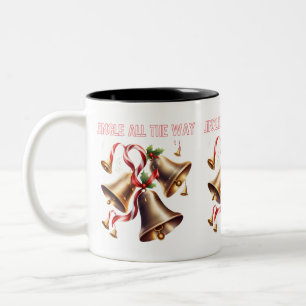 Jingle All The Way Two-Tone Coffee Mug