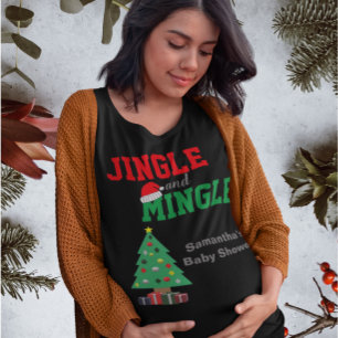 Jingle And Mingle Baby Shower T-Shirt