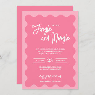 Jingle and Mingle Holiday Party Invitation