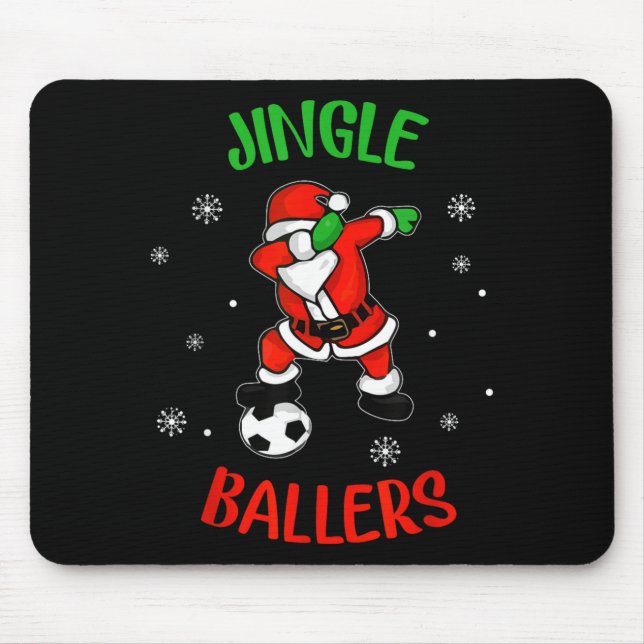 Jingle Ballers Mouse Pad (Front)