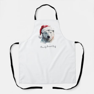 Jingle Bear Joy, custom Apron