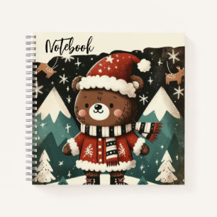  Jingle Bear – Santa’s Forest Parade Notebook