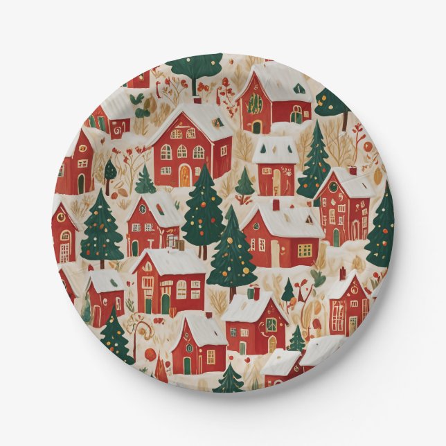 Jingle Bell Jubilee Paper Plate (Front)