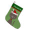 Jingle Bell Santa Grey Kitty