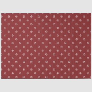 Jingle Bell Tissue Paper-Compliments Skating Santa Paper