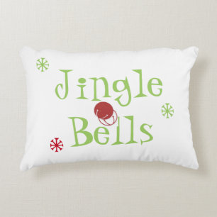 Jingle Bells Accent Pillow