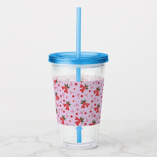Jingle Bells  Acrylic Tumbler (Front)