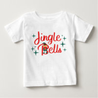 Jingle Bells Baby Fine Jersey T-Shirt