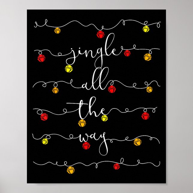 Jingle Bells Jingle All The Way Sleigh Bells Chris Poster (Front)