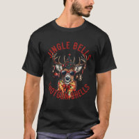 Jingle Bells Shotgun Shells Funny Hunting Hunter