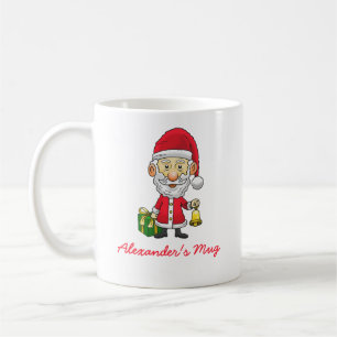 Jingle Bells with Santa Coffee Mug