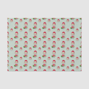 Jingle Bells with Santa Tissue Paper