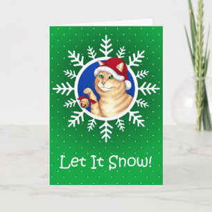 Jingle Cat Holiday Card