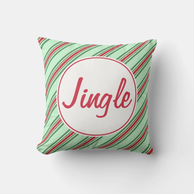 Jingle Coussin de Noël (Recto)