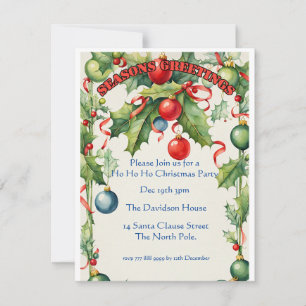 Jingle et Mingle : Invitation à la fête de Noël