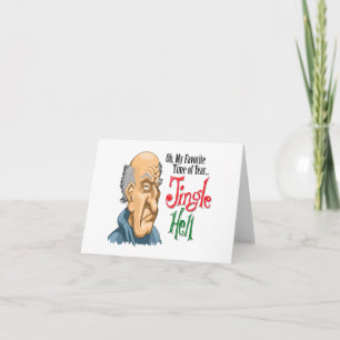 Jingle Hell Curmudgeon Note Card