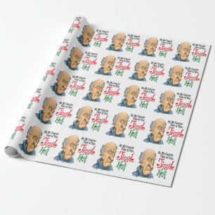 Jingle Hell Curmudgeon Wrapping Paper