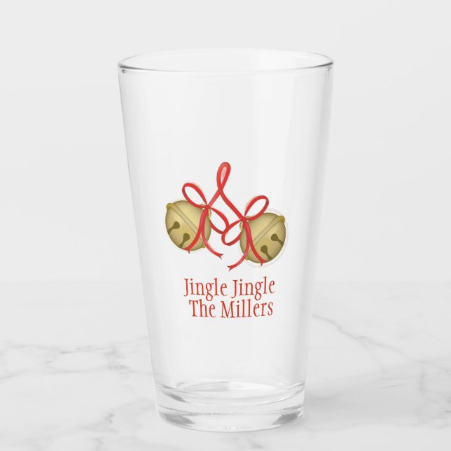 Jingle Jingle Glass (Front)