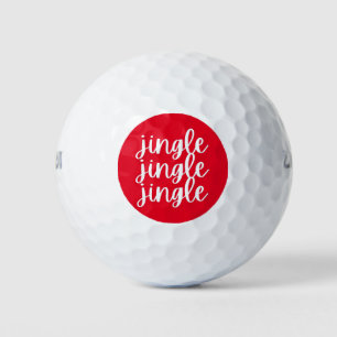 jingle jingle jingle Christmas Golf Balls