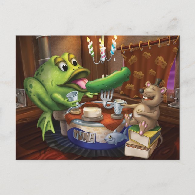 Jingle Jingle Little Gnome Best Friends Postcard (Front)