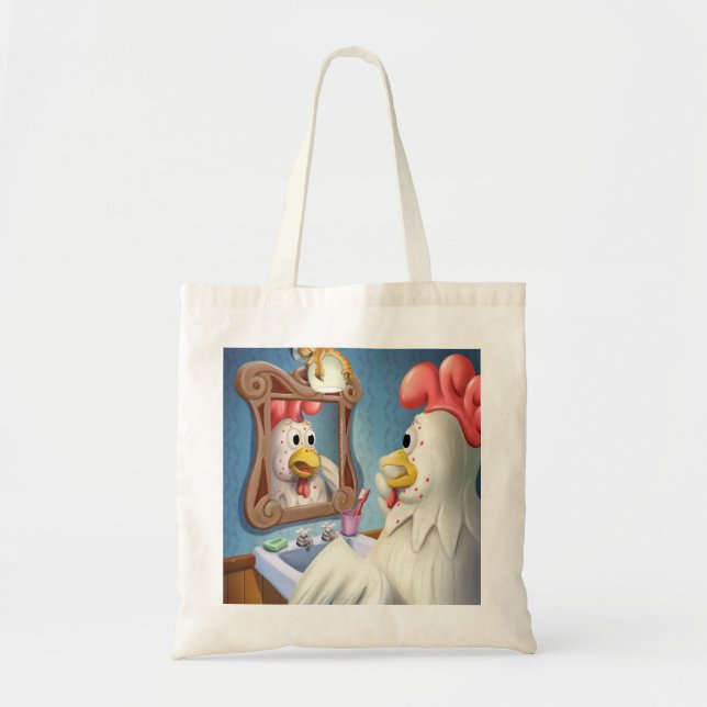 Jingle Jingle Little Gnome Chickenpox Tote (Front)