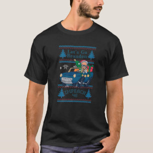 Jingle Joe Biden Santa Impeach 46 Go Brandon USA C T-Shirt