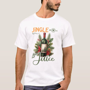 Jingle Juice Christmas Funny Holiday Wine Lover T-Shirt