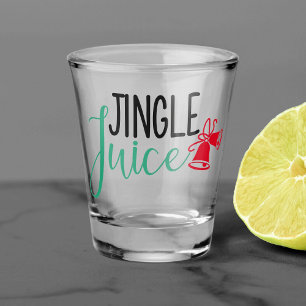 Jingle Juice Funny Christmas Drinking Humour Shot Glass