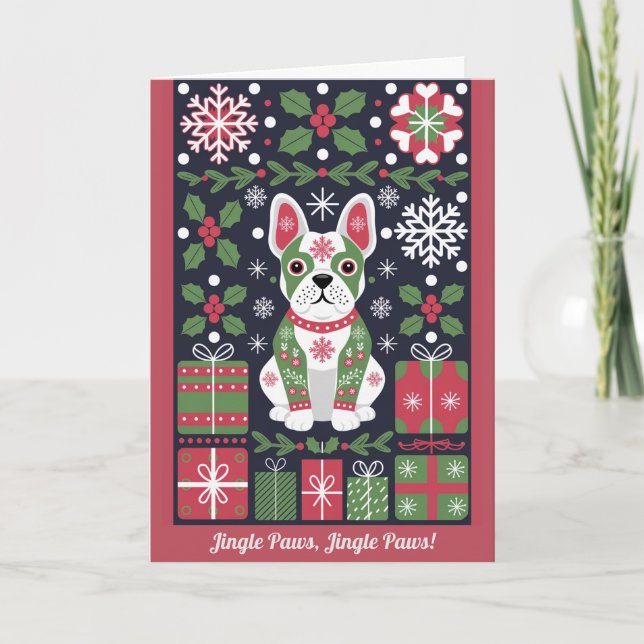 Jingle Paws Holiday Card (Front)