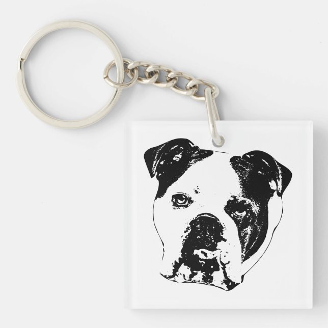 Jingle Pocket Face Keychain (Front)