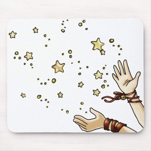 Jingle Star Mouse Pad (Front)