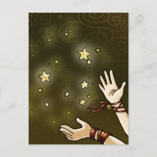 Jingle Star Postcard