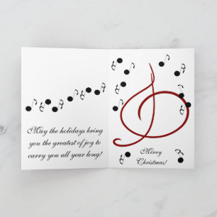 Jingle the Bells of Christmas Happy Musical Notes 