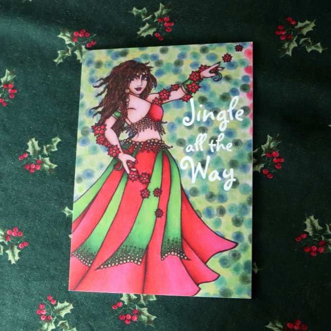 Jingle toute la voie des cartes de danseuse du ven (Créateur téléchargé)