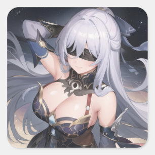 Jingliu HSR Square Sticker