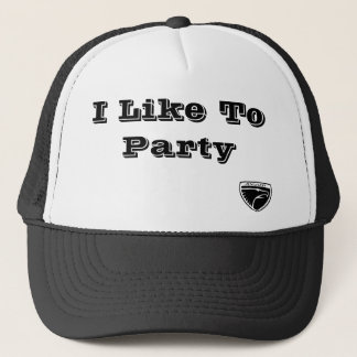 Jingoed, I Like To Party Trucker Hat