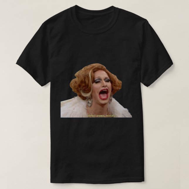 Jinkx Monsoon screaming   T-Shirt (Design Front)