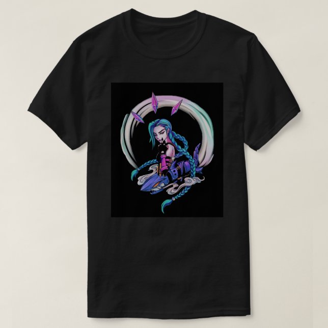 Jinx Arcane Pop  Poster.png T-Shirt (Design Front)