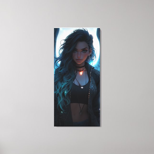 Jinx as an Angel Canvas Print (Front)