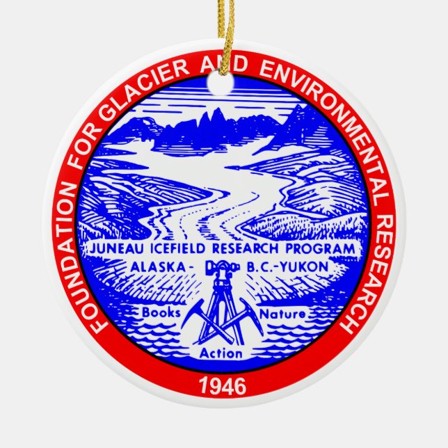 JIRP Colour Christmas Tree Ornament (Front)