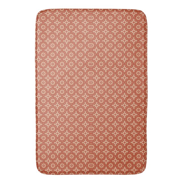  Jitoe Memory Foam Bath Mat - Red (Front Vertical)