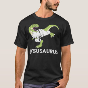 Jitsusaurus Brazilian Martial Arts Dino Fight Ji T-Shirt