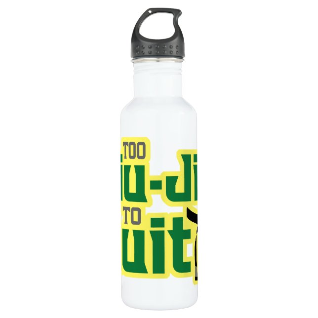 Jiu-Jitsu 710 Ml Water Bottle (Front)