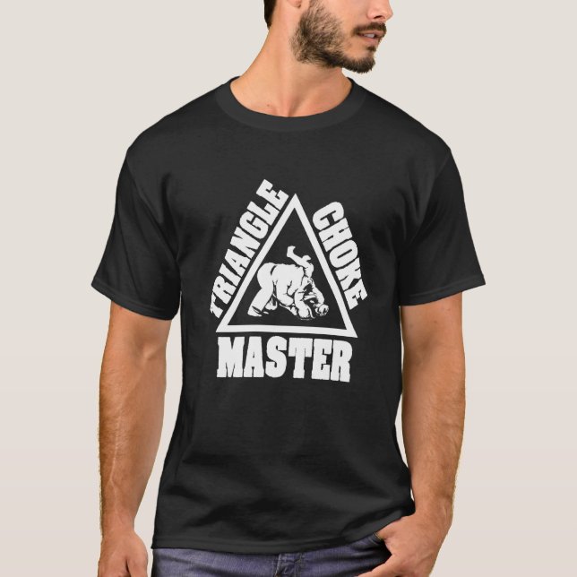 Jiu Jitsu Apparel Triangle Choke Master Submission T-Shirt (Front)