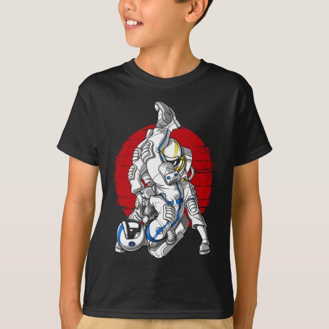 Jiu-Jitsu Astronauts T-Shirt (Front)