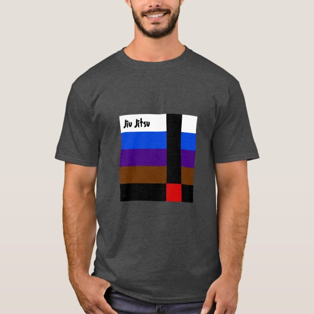 Jiu Jitsu Belts T-shirt (Front)