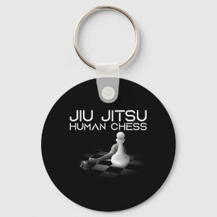 Jiu Jitsu Chess Brazilian Jujitsu MMA Keychain
